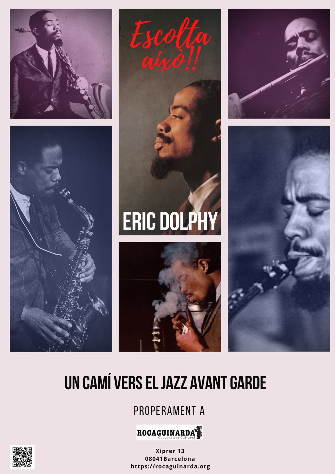 Cartell Definitiu Eric Dolphy